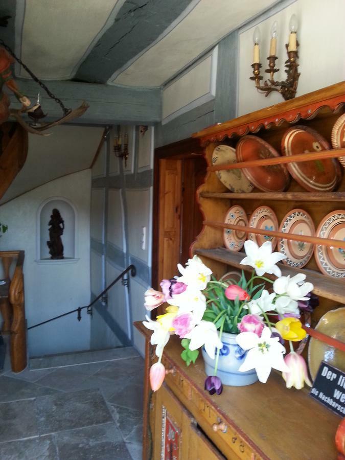 Roter Loewe Bed & Breakfast Heiligkreuzsteinach ภายนอก รูปภาพ
